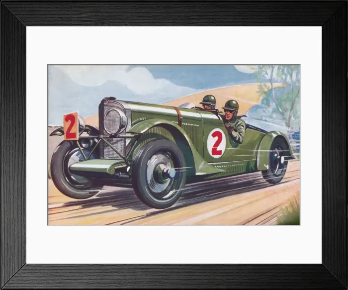 Framed Print : Racing car Framed Print : Racing car