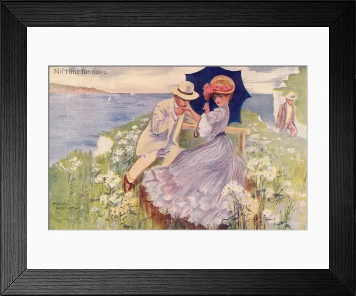 Framed Print : Seaside scene Framed Print : Seaside scene