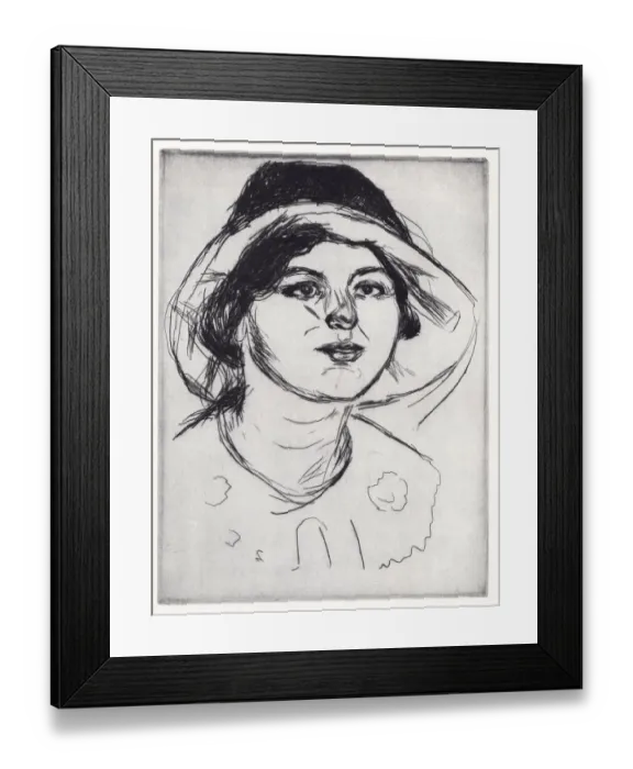 Framed Print : Edvard Munch Framed Print : Edvard Munch