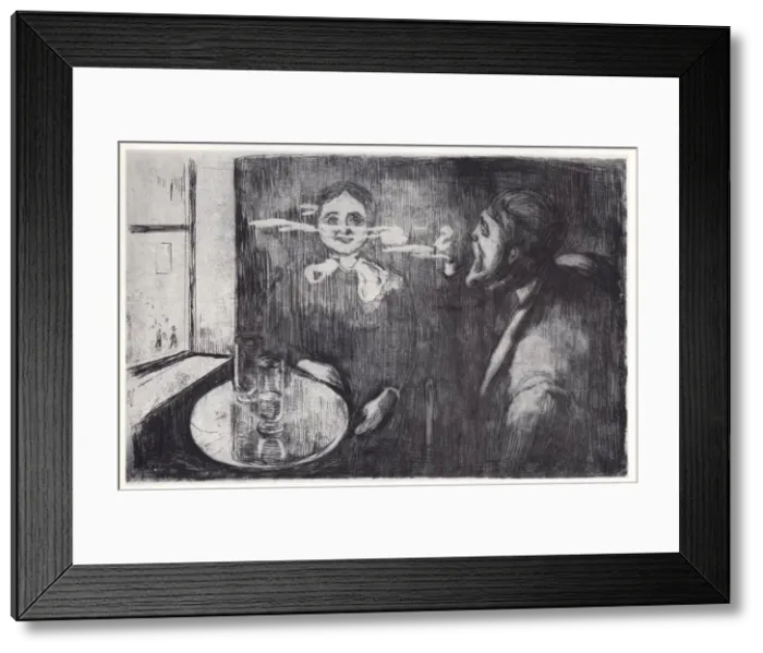 Framed Print : Edvard Munch Framed Print : Edvard Munch
