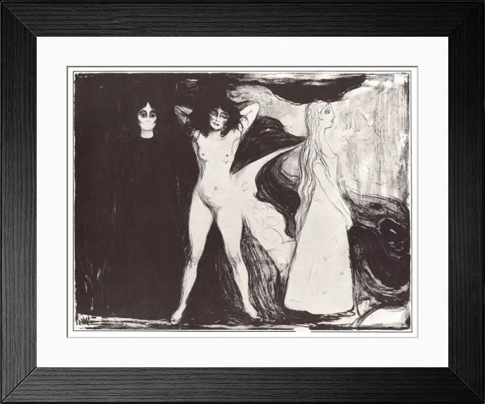 Framed Print : Edvard Munch Framed Print : Edvard Munch