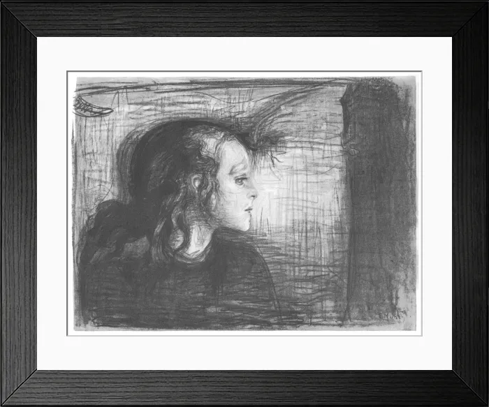 Framed Print : Edvard Munch Framed Print : Edvard Munch