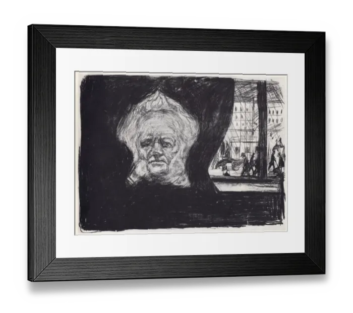 Framed Print : Edvard Munch Framed Print : Edvard Munch