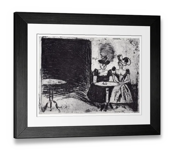 Framed Print : Edvard Munch