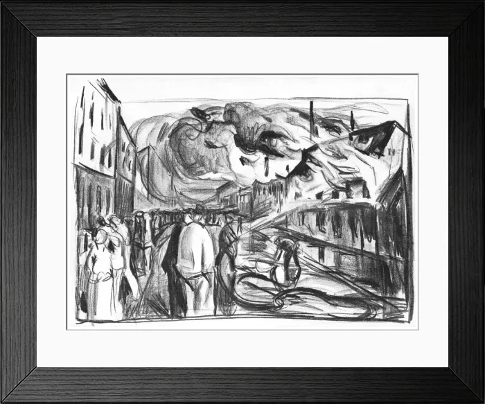 Framed Print : Edvard Munch Framed Print : Edvard Munch
