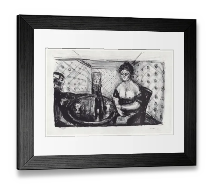 Framed Print : Edvard Munch Framed Print : Edvard Munch