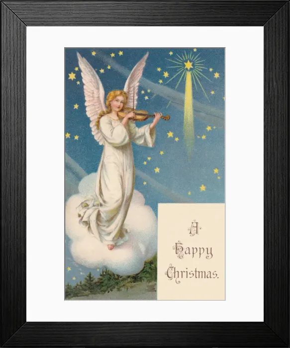 Framed Print : Angel with a violin Framed Print : Angel with a violin