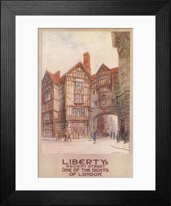 Framed Print : Liberty & Co Framed Print : Liberty & Co