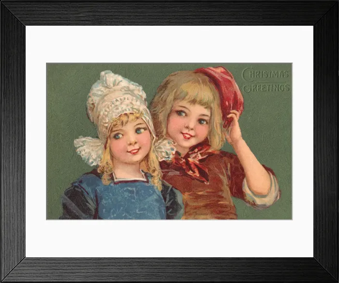 Framed Print : Dutch children Framed Print : Dutch children