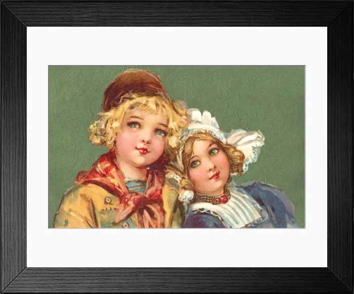 Framed Print : Dutch children Framed Print : Dutch children