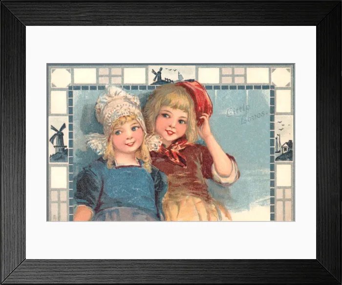 Framed Print : Dutch children Framed Print : Dutch children