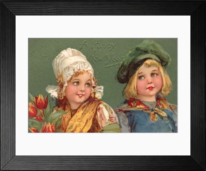 Framed Print : Dutch children Framed Print : Dutch children