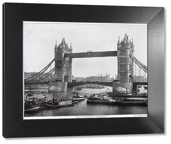 Tower Bridge was designed by Sir Horace Jones and Mr. Wolfe Barry