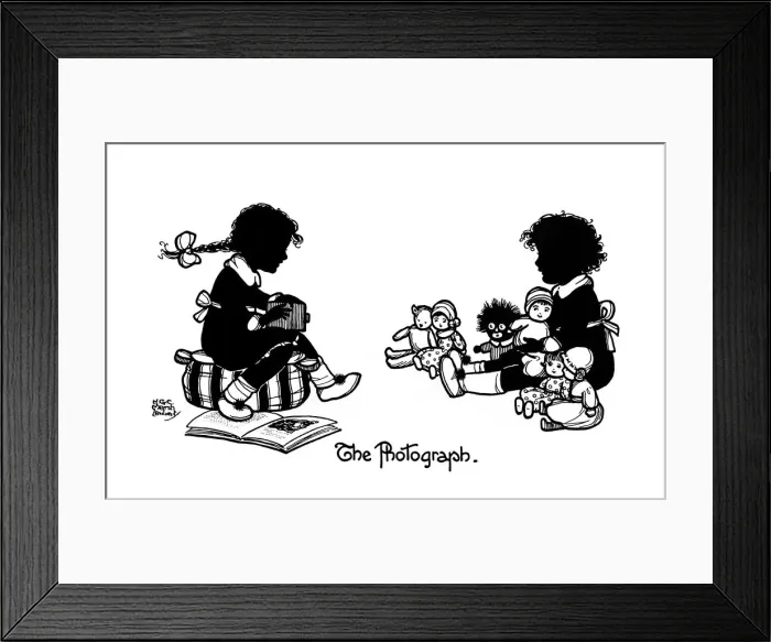 Framed Print : Girl with a camera Framed Print : Girl with a camera