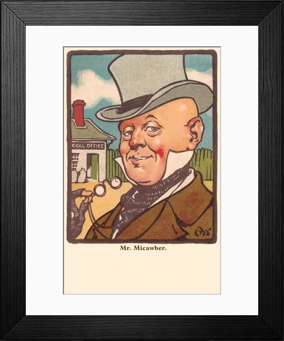 Framed Print : Mr Micawber Framed Print : Mr Micawber