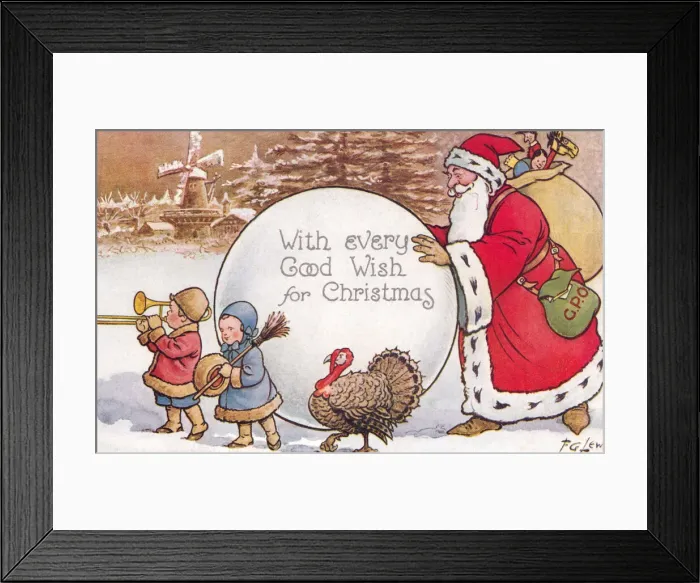 Framed Print : Santa Claus Framed Print : Santa Claus