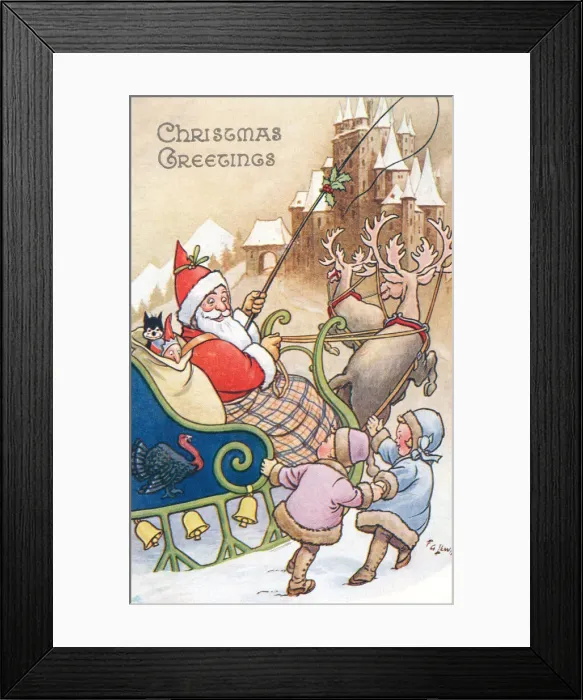 Framed Print : Santa Claus Framed Print : Santa Claus