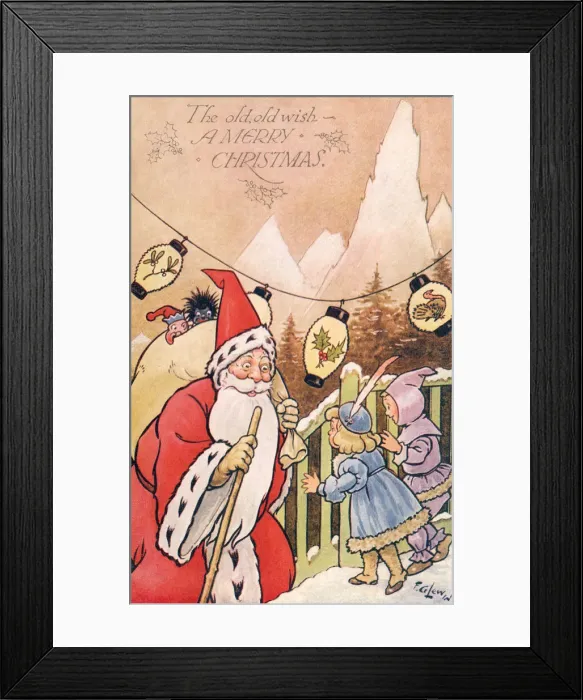 Framed Print : Santa Claus Framed Print : Santa Claus