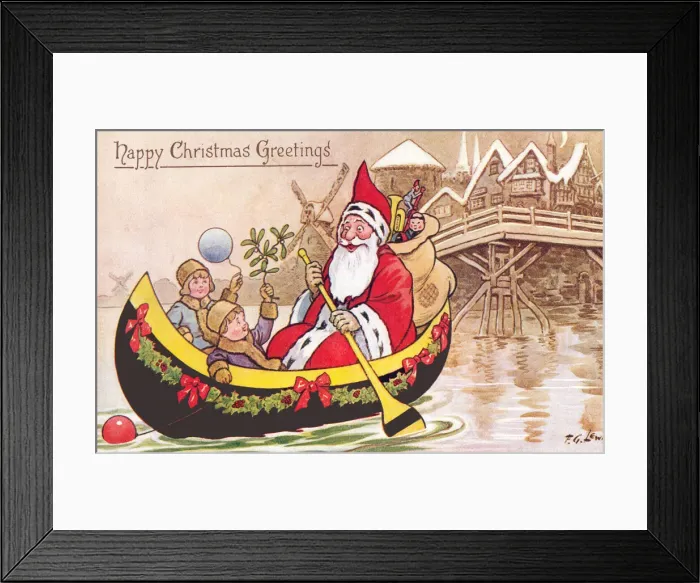 Framed Print : Santa Claus Framed Print : Santa Claus