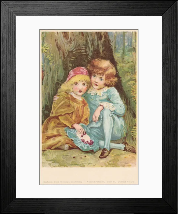 Framed Print : Babes in the Wood Framed Print : Babes in the Wood