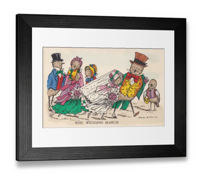 Framed Print : The wedding Framed Print : The wedding