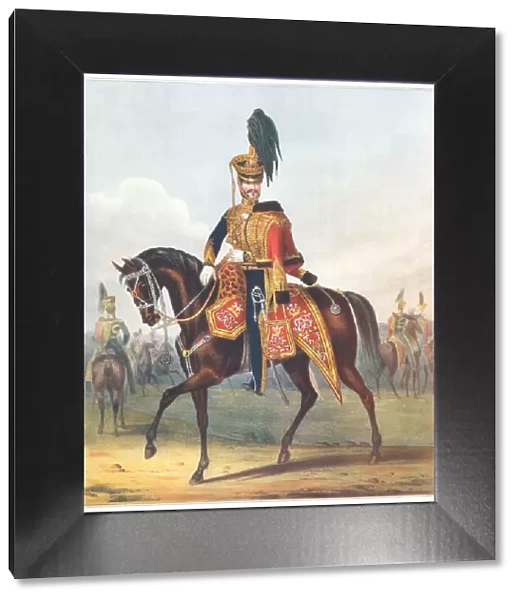 Military. Officer of the 10th (The Prince of Wales Own) Royal Regiment of Hussars