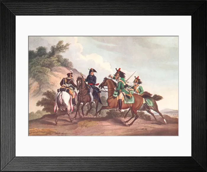 Framed Print : Military. Capture of General Paget, 1812 Framed Print : Military. Capture of General Paget, 1812