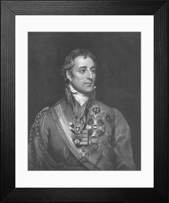 Framed Print : Military. The Duke of Wellington. Artists: William Say after Thomas Phillips RA Framed Print : Military. The Duke of Wellington. Artists: William Say after Thomas Phillips RA