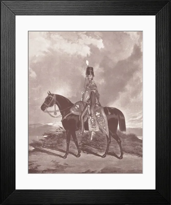 Framed Print : Military. Lieutenant-General the Honourable Henry Beauchamp Lygon Framed Print : Military. Lieutenant-General the Honourable Henry Beauchamp Lygon