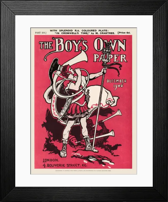 Framed Print : Boys Own Paper Framed Print : Boys Own Paper