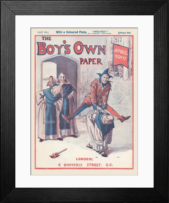 Framed Print : Boys Own Paper Framed Print : Boys Own Paper