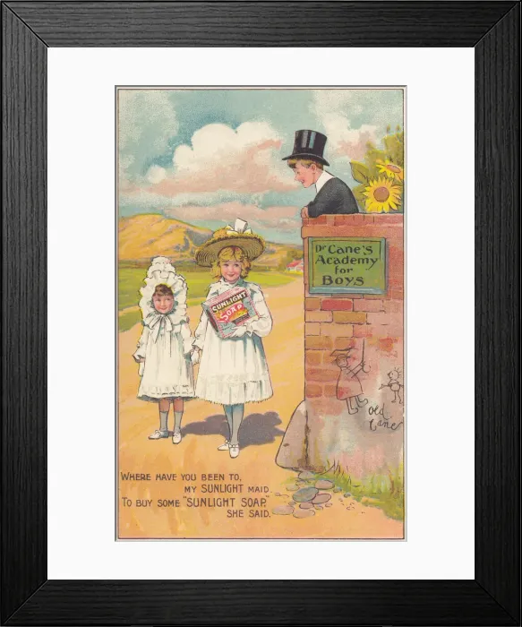 Framed Print : Sunlight Soap Framed Print : Sunlight Soap