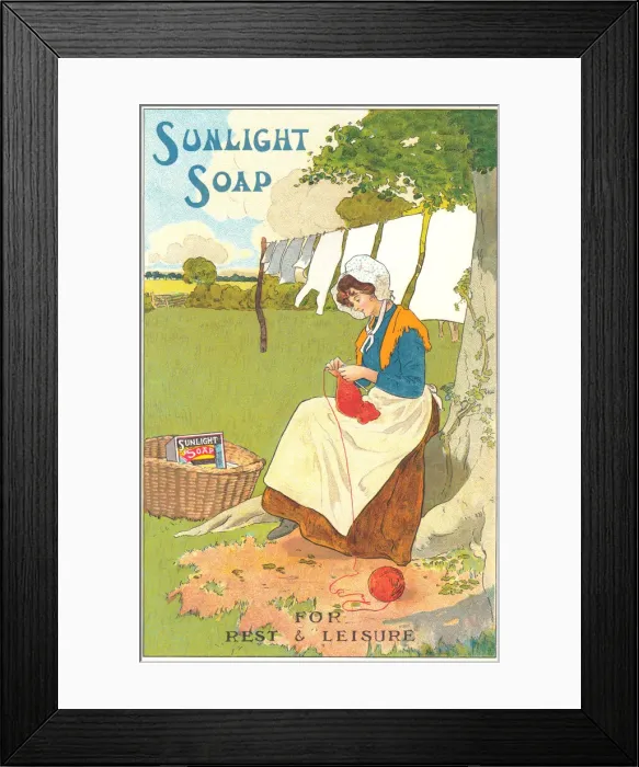 Framed Print : Sunlight Soap Framed Print : Sunlight Soap