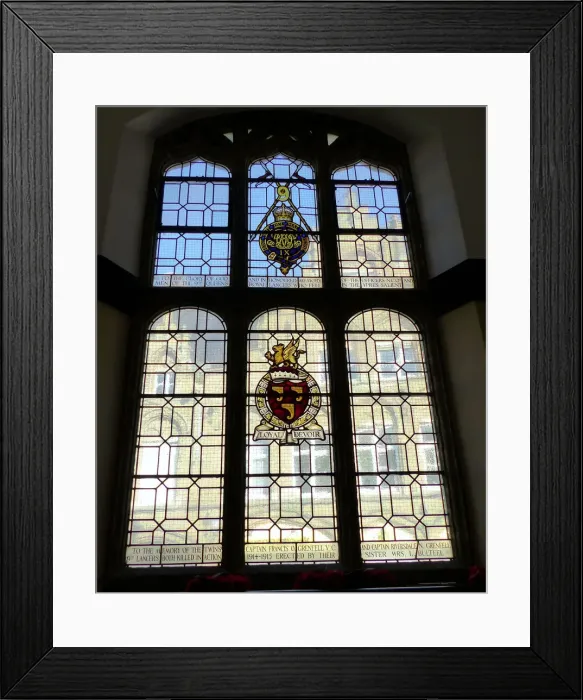 Framed Print : SGW Grenfell Twins & 9th Lancers, St Georges Church Framed Print : SGW Grenfell Twins & 9th Lancers, St Georges Church