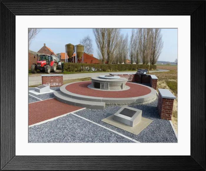 Framed Print : Memorial to Princess Patricias Canadian Light Infantry, Hoo Framed Print : Memorial to Princess Patricias Canadian Light Infantry, Hoo