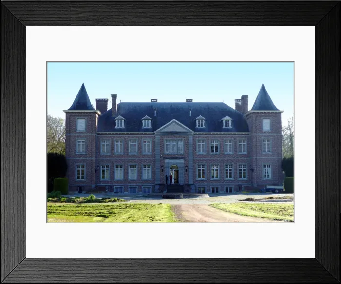 Framed Print : Geluveld Chateau re-built Framed Print : Geluveld Chateau re-built