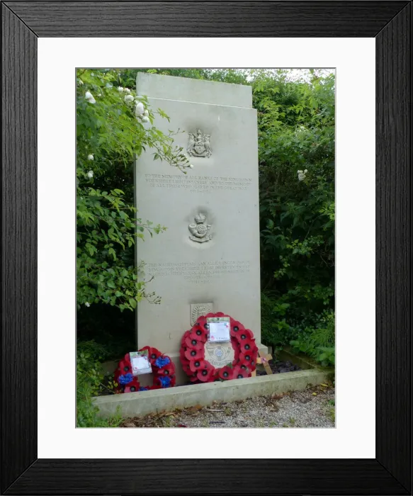 Framed Print : Memorial to the KOYLI, Tyne Cot CWGC Cemetery Framed Print : Memorial to the KOYLI, Tyne Cot CWGC Cemetery