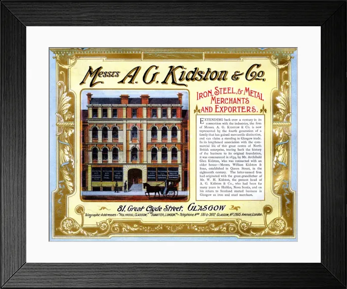 Framed Print : Scotlands Industrial Souvenir Framed Print : Scotlands Industrial Souvenir