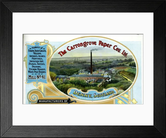 Framed Print : Scotlands Industrial Souvenir Framed Print : Scotlands Industrial Souvenir