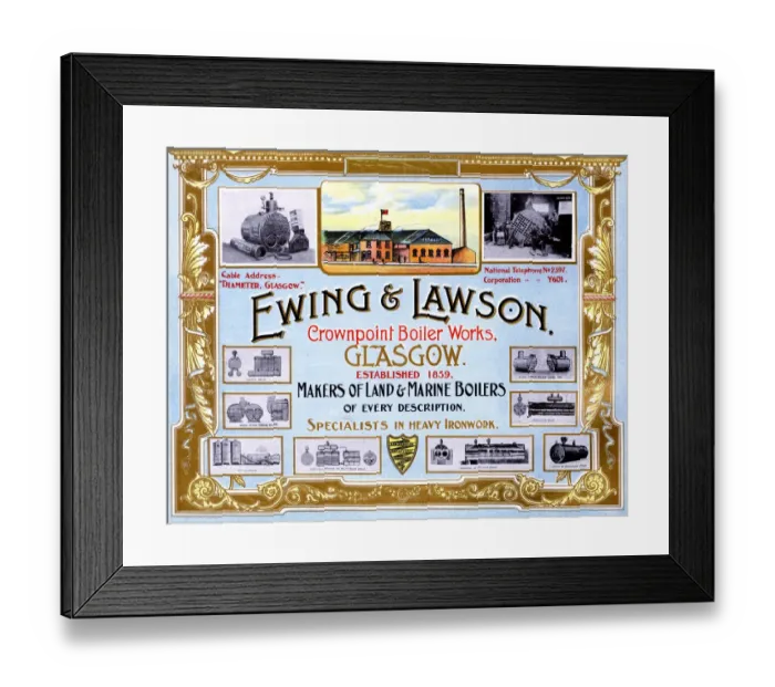Framed Print : Scotlands Industrial Souvenir Framed Print : Scotlands Industrial Souvenir