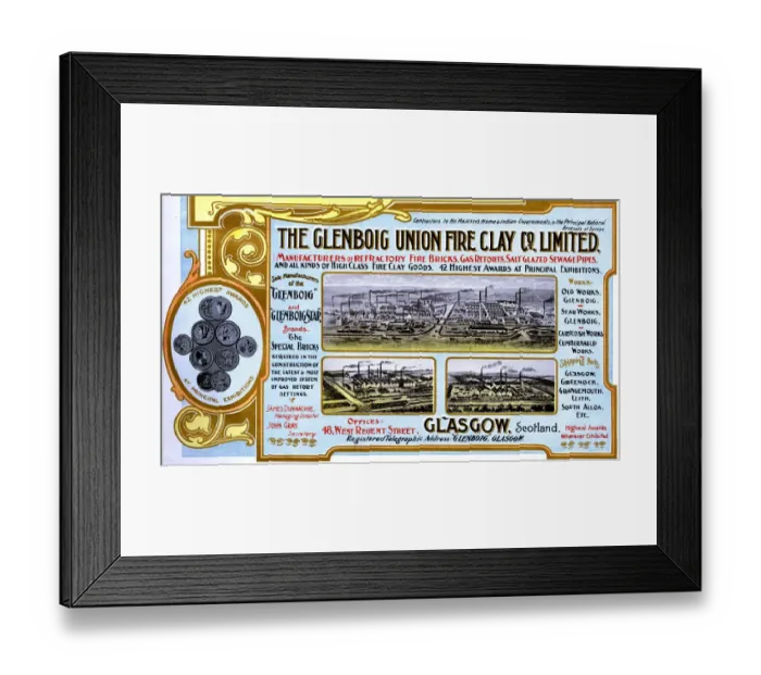 Framed Print : Scotlands Industrial Souvenir Framed Print : Scotlands Industrial Souvenir