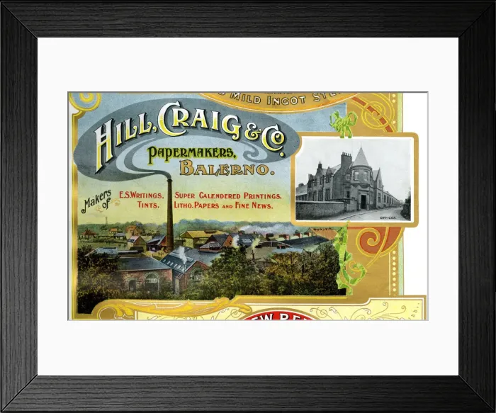Framed Print : Scotlands Industrial Souvenir Framed Print : Scotlands Industrial Souvenir