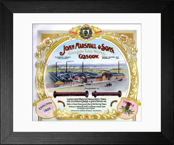 Framed Print : Scotlands Industrial Souvenir Framed Print : Scotlands Industrial Souvenir