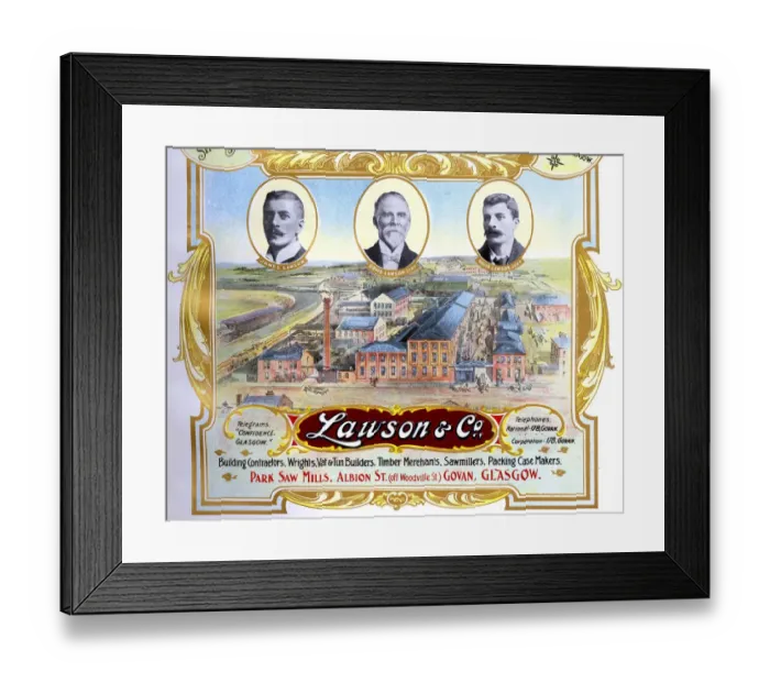 Framed Print : Scotlands Industrial Souvenir Framed Print : Scotlands Industrial Souvenir