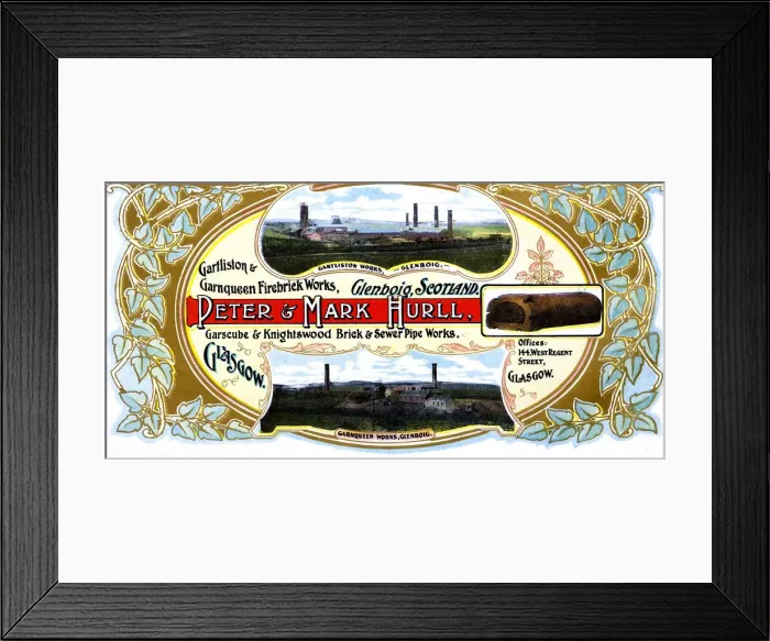 Framed Print : Scotlands Industrial Souvenir
