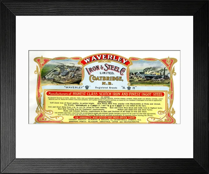 Framed Print : Scotlands Industrial Souvenir Framed Print : Scotlands Industrial Souvenir