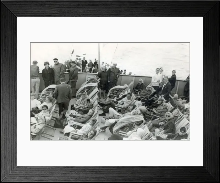 Framed Print : Boat Excursion to Heligoland