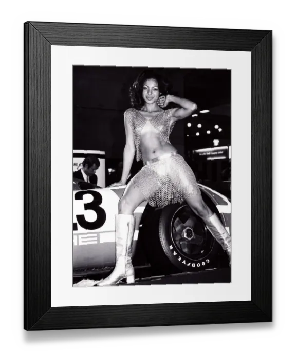 Framed Print : The 1970 London Motor Show at Earls Court, London Framed Print : The 1970 London Motor Show at Earls Court, London