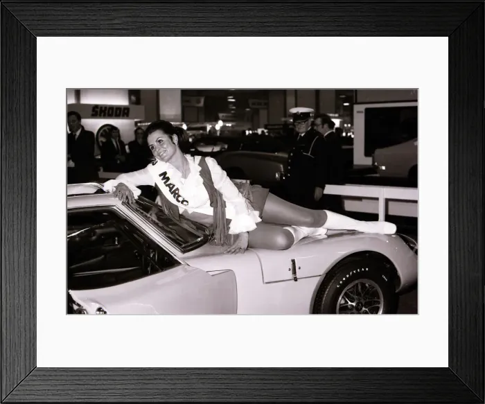 Framed Print : The 1970 London Motor Show at Earls Court, London Framed Print : The 1970 London Motor Show at Earls Court, London