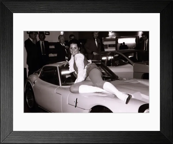Framed Print : The 1970 London Motor Show at Earls Court, London Framed Print : The 1970 London Motor Show at Earls Court, London